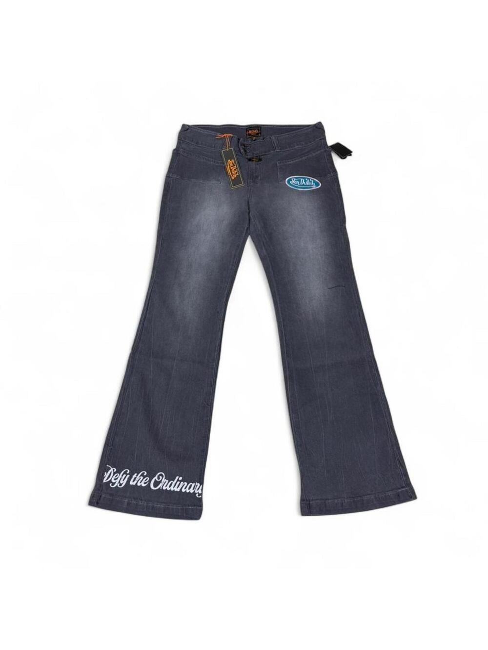 Von Dutch unique flared denim jeans